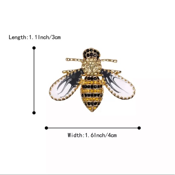 Bee Brooch - Picture 2 of 2